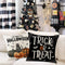 4Pcs Halloween Pumpkin Pillow Covers,18X18 Inches